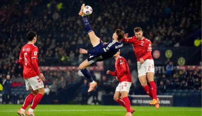 Kết quả bóng đá ngày 18/11 - Scotland thắng Đan Mạch 4-2