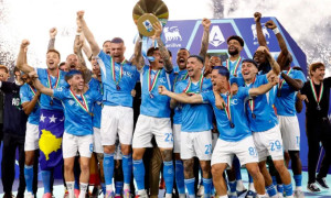 Kết quả bóng đá ngày 23/5 - Napoli đăng quang vô địch Serie A
